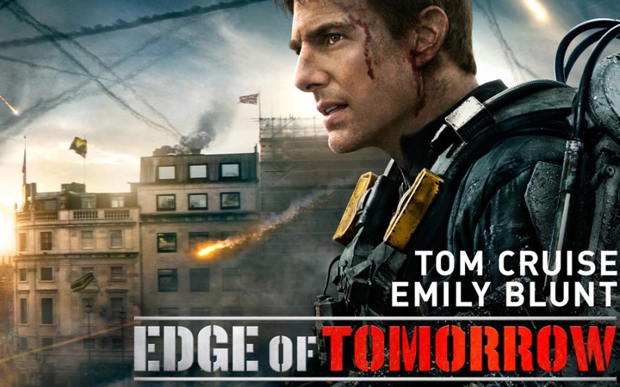 "Edge of Tomorrow," starring Tom Cruise.