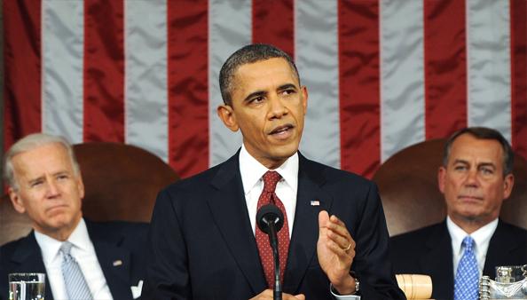 Obama Delivers State of the Union Address