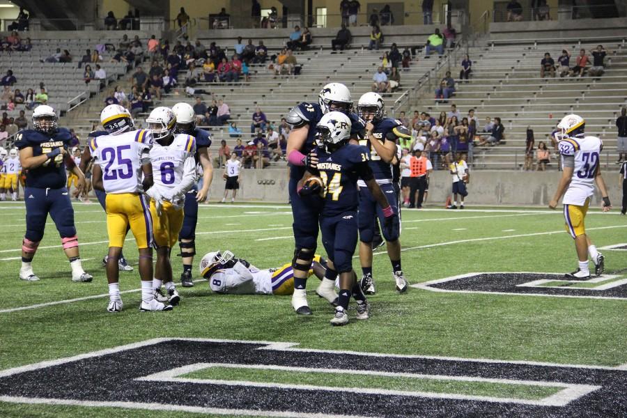 Football Undefeated in Pink Out Game