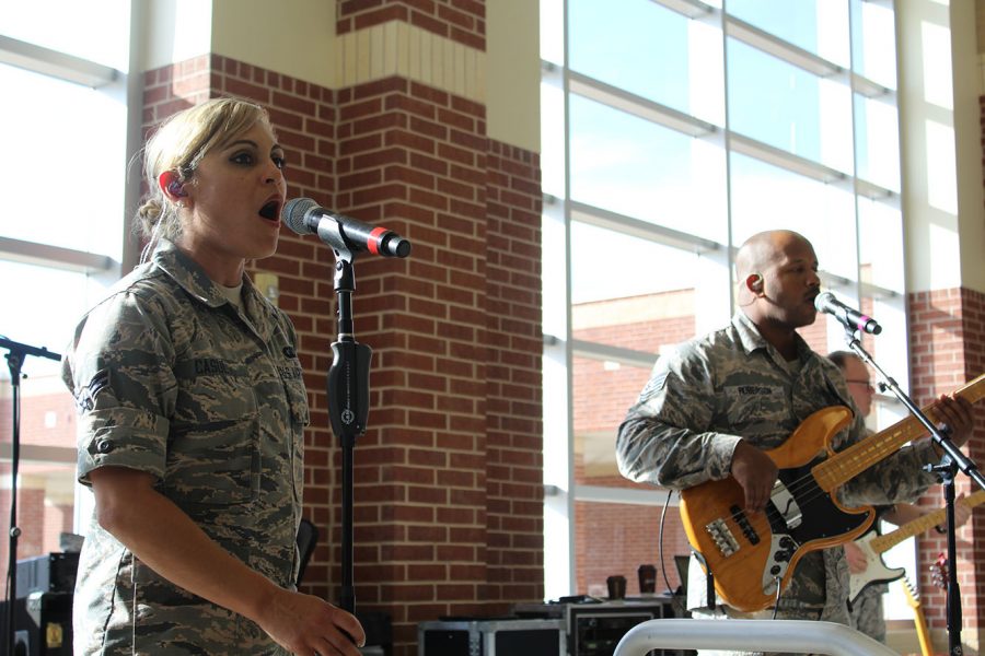 Air Force Band Performs During Lunches