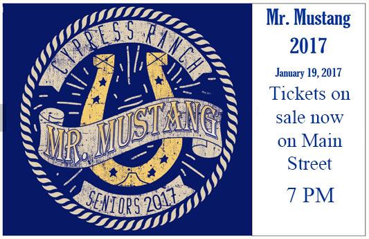 Seniors Prepare for Mr. Mustang