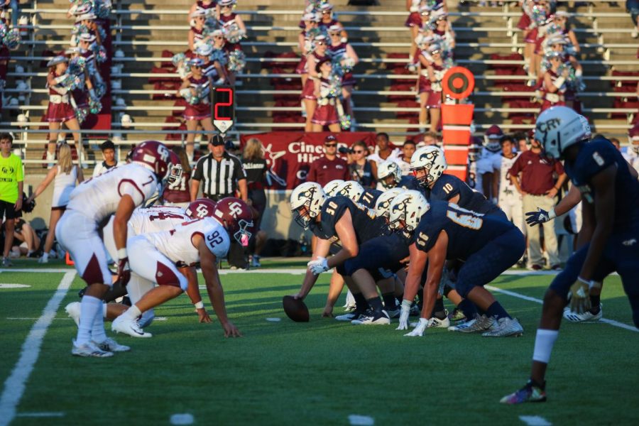 Mustang Football Secures Comeback Victory Over Cinco Ranch