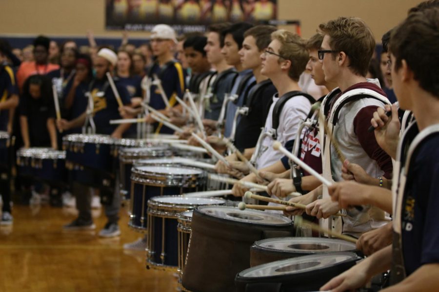 Spirits Rise with the Last Pep Rally of Football Season