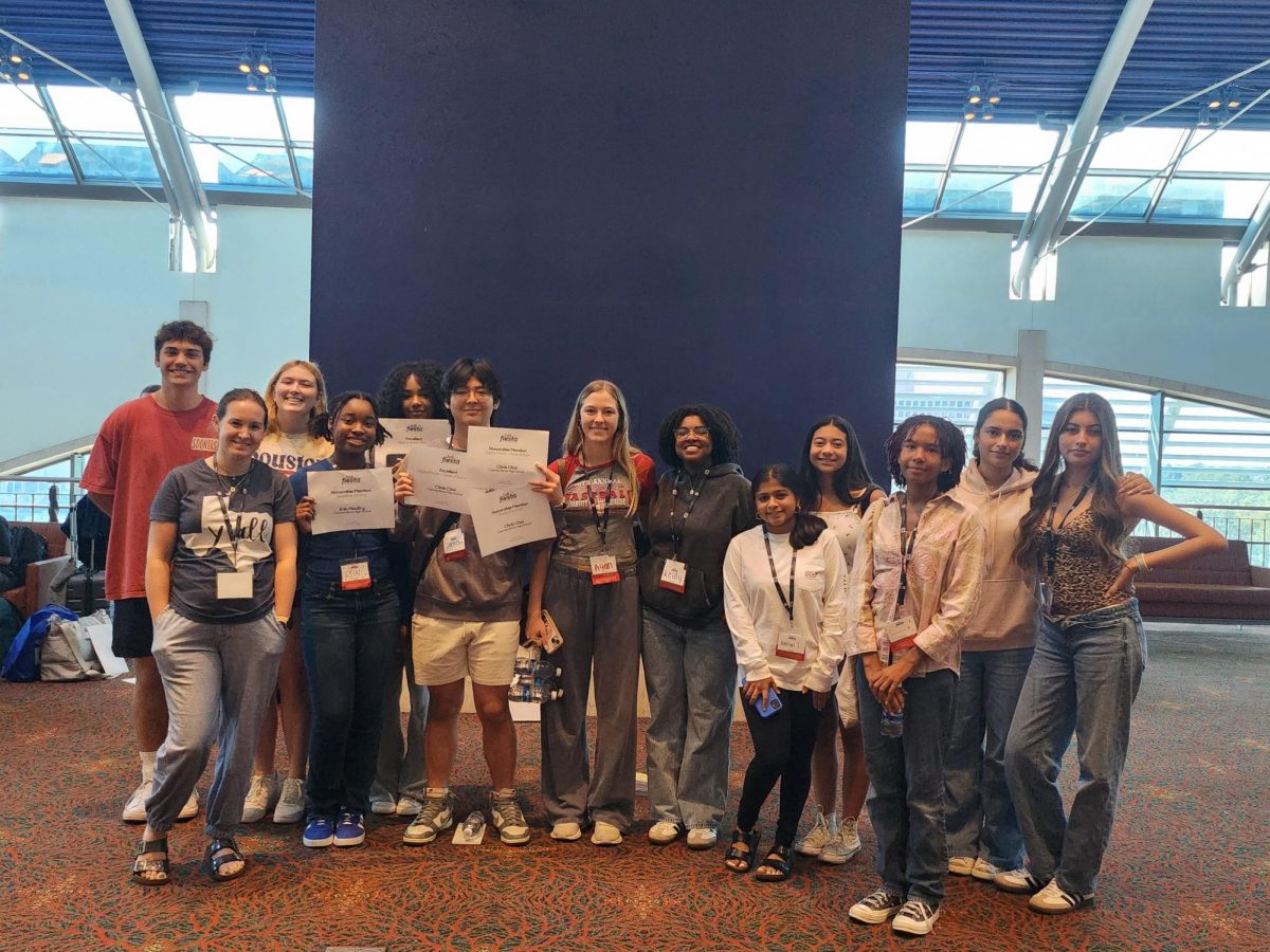 Cypress Ranch yearbook won six awards during the TAJE Fall Fiesta competition in San Antonio Oct. 12-14, which was the most of any of the Cy-Fair ISD schools that were in attendance.