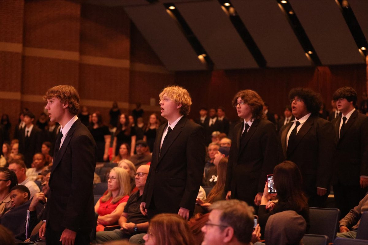 The Cypress Ranch choir took the stage Dec. 12 for its annual Winter Concert.