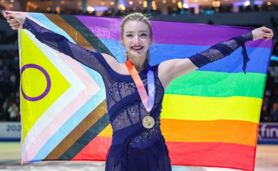 More than Gold: Amber Glenn's Historic Run and Proud Queer Identity